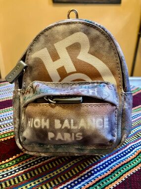 Mini Canvas Backpack - Tie Dye